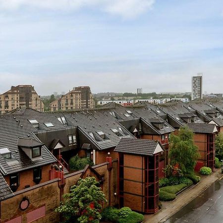 Modern Riverfront Apt. 10 Mins From Hydro/Secc Glasgow Exterior foto